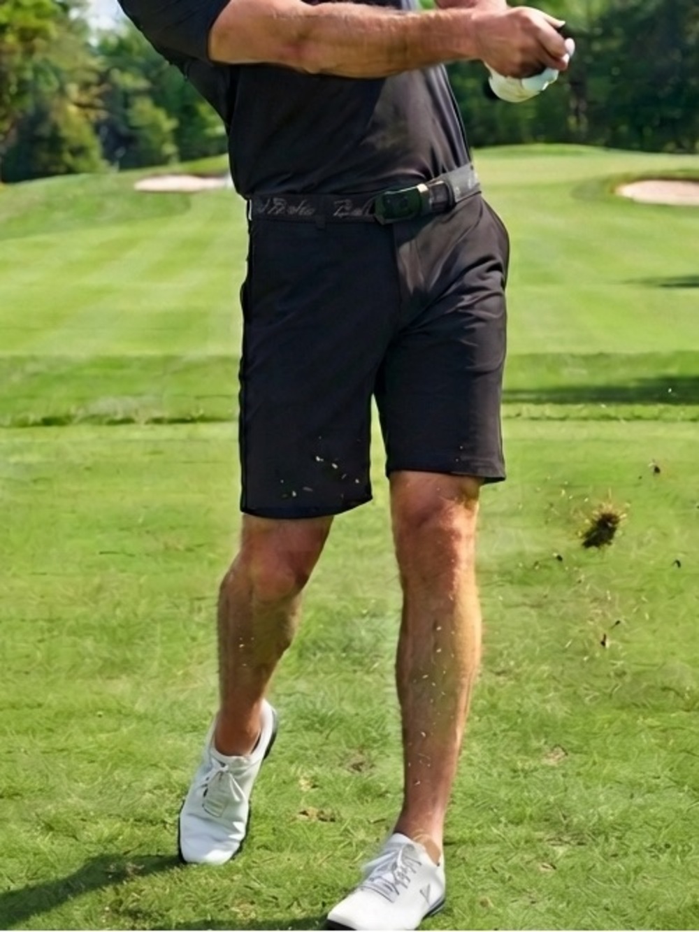Bad Birdie “The Takeover” Tech Golf Shorts - Black - Size 34